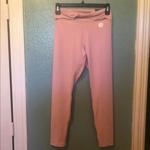 Pink Victoria secret pink leggings ! New with tag